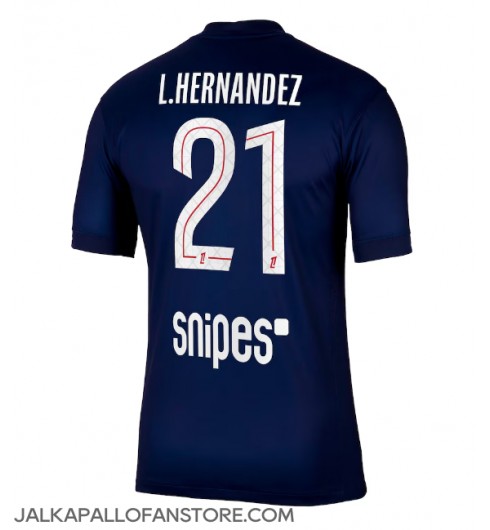 Paris Saint-Germain Lucas Hernandez #21 Kotipaita 2025-26 Lyhythihainen Paris Saint-Germain Lucas Hernandez #21 Kotipaita 2025-26 Lyhythihainen